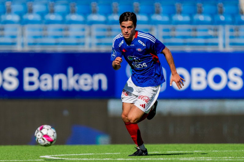 Magnus Riisnæs har scora i to kamper på rad (Foto: Fredrik Varfjell / NTB)