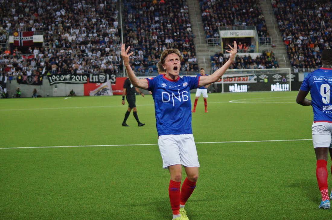 Christian Dahle Borchgrevink feiring Rosenborg_kb