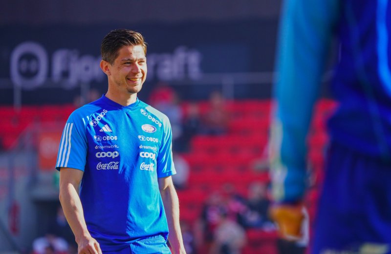 Torgeir Børven satte inn kampens første i onsdagens 2-0-seier på Sotra (Foto: Bjørnar Morønning / NTB)