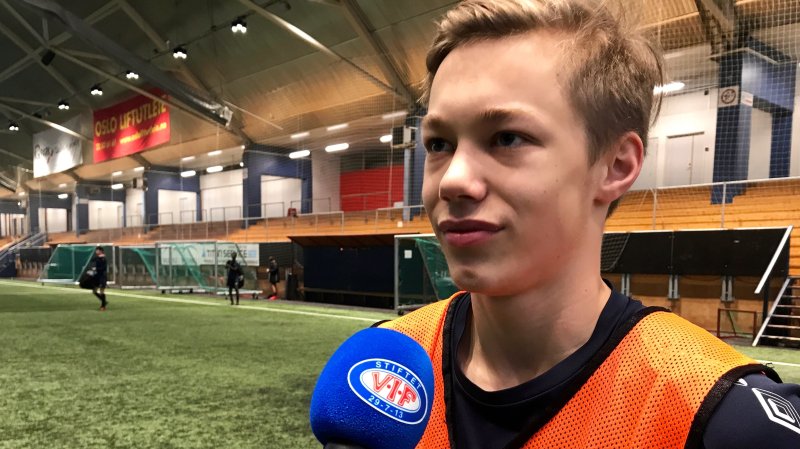 Lukas Thorsen Håll gleder seg til Suvit Cup i Odense (Foto: VIF Media)