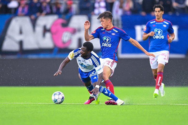 Aleksander Hammer Kjelsen i aksjon mot Molde i 2022.