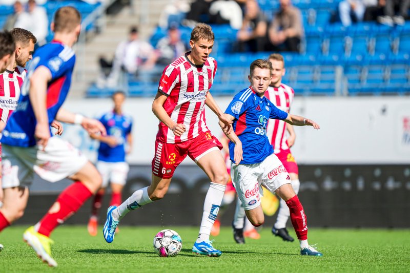 Stian Sjøvold starta cupkampen mot Tromsø (Foto: Fredrik Varfjell / NTB)