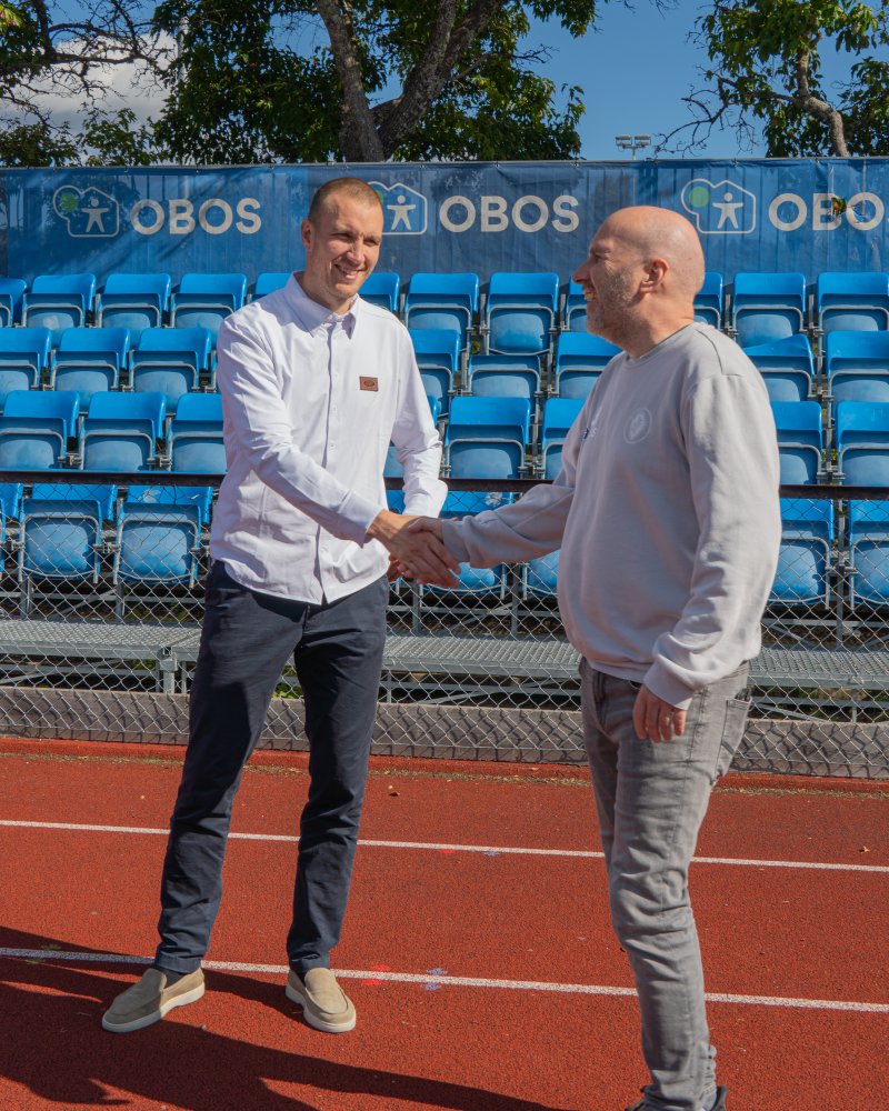 Mathias Solstad og Vegard Frey. Foto: Marcus Kayihura