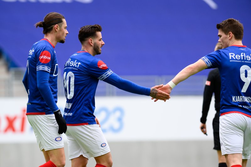 Aron Dønnum har funnet scoringsformen, og puttet i andre internkamp på rad (Foto: Morten Mitchell Larød / SPORTFOTO)